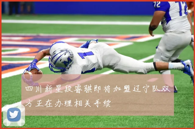 四川新星段睿骐即将加盟辽宁队双方正在办理相关手续