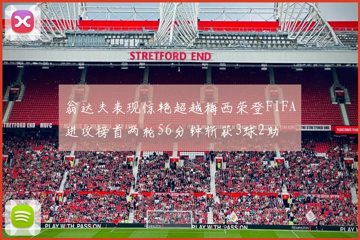 翁达夫表现惊艳超越梅西荣登FIFA进攻榜首两轮56分钟斩获3球2助